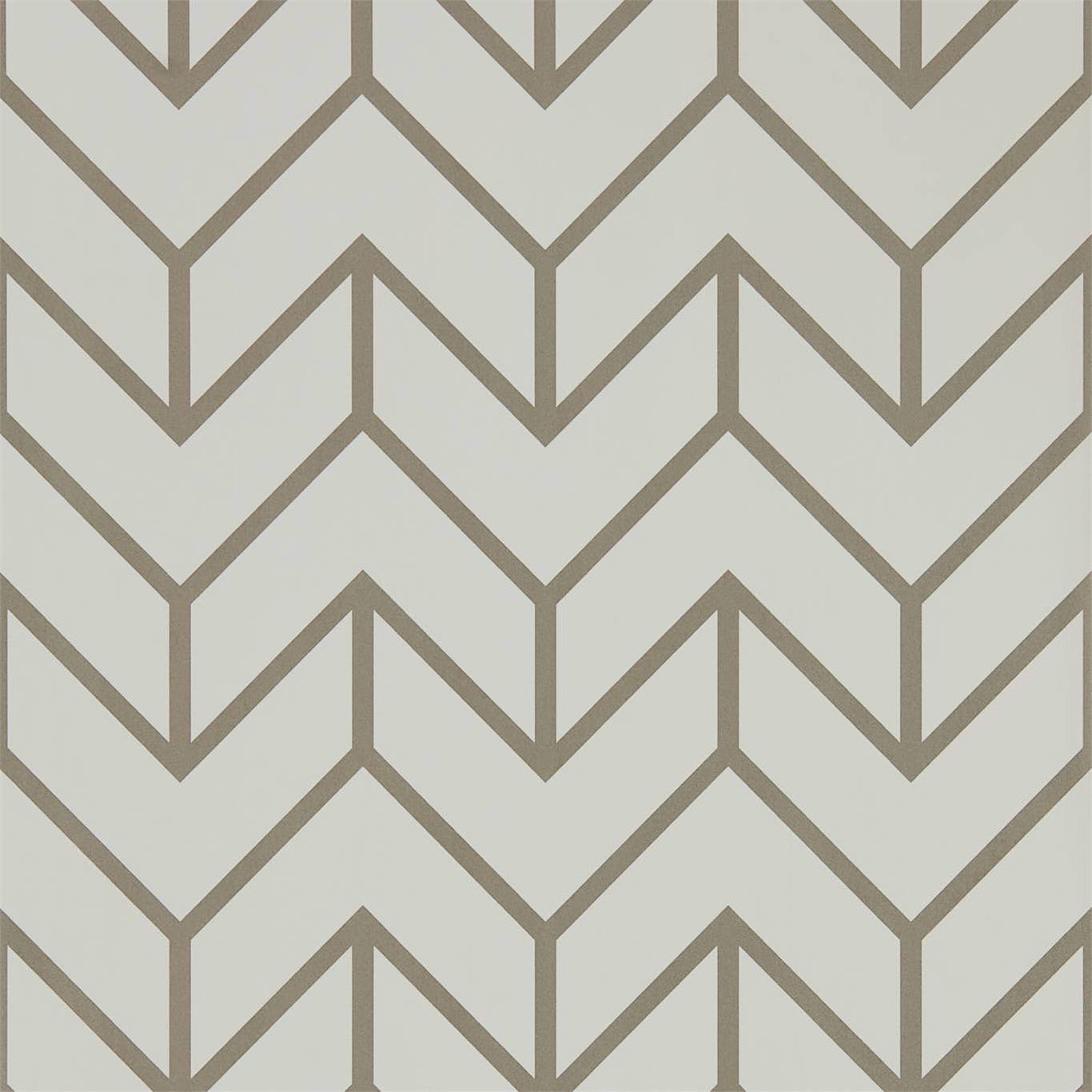 HARLEQUIN Tessellation  Wallpaper Geometric Slate,Chalk  Rotary Printed Wallpaper - HMWF111987