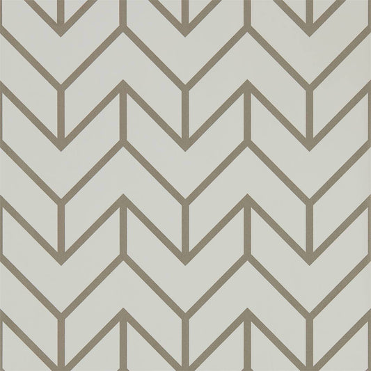 HARLEQUIN Tessellation  Wallpaper Geometric Slate,Chalk  Rotary Printed Wallpaper - HMWF111987