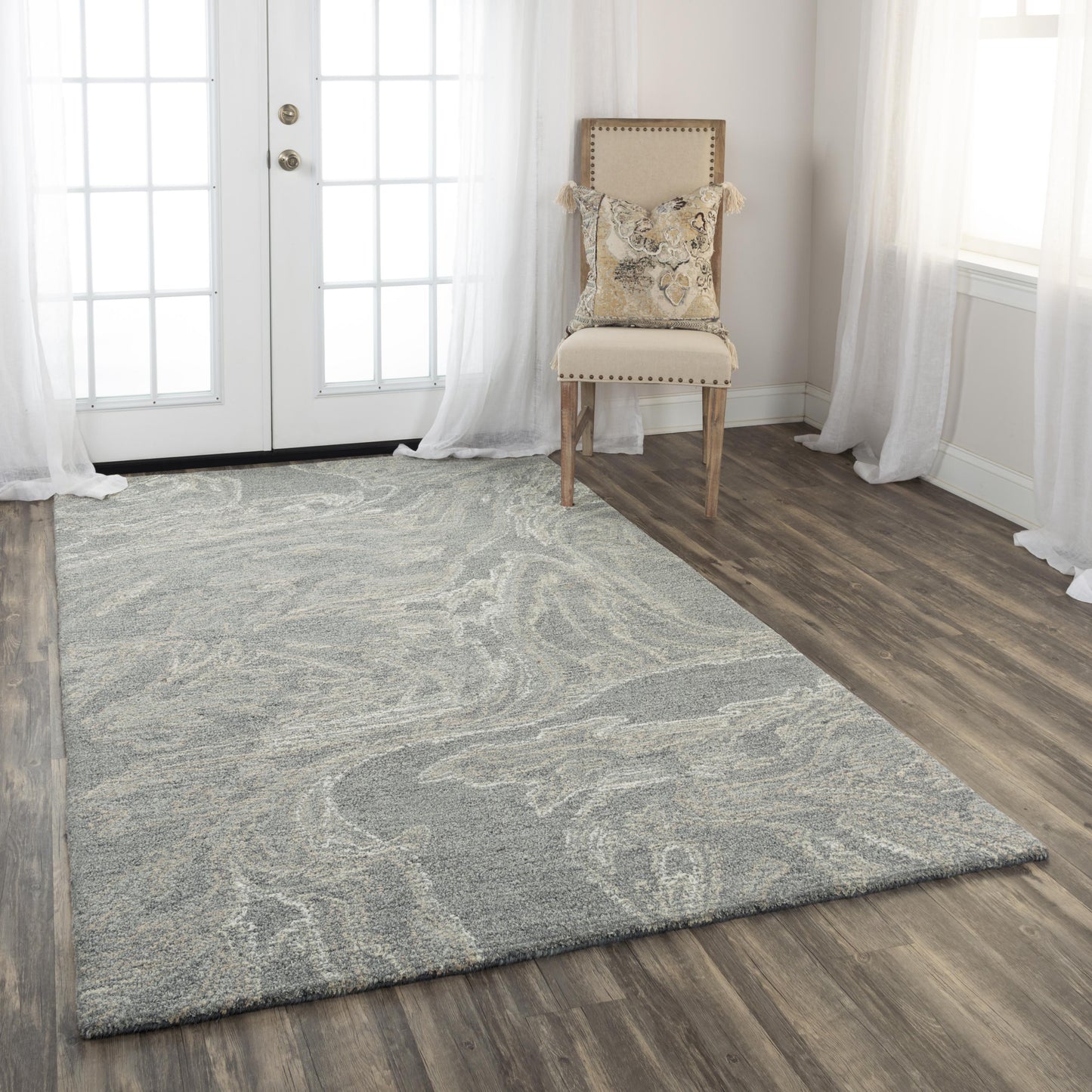 Contemporary area rug, 8' x 10'.