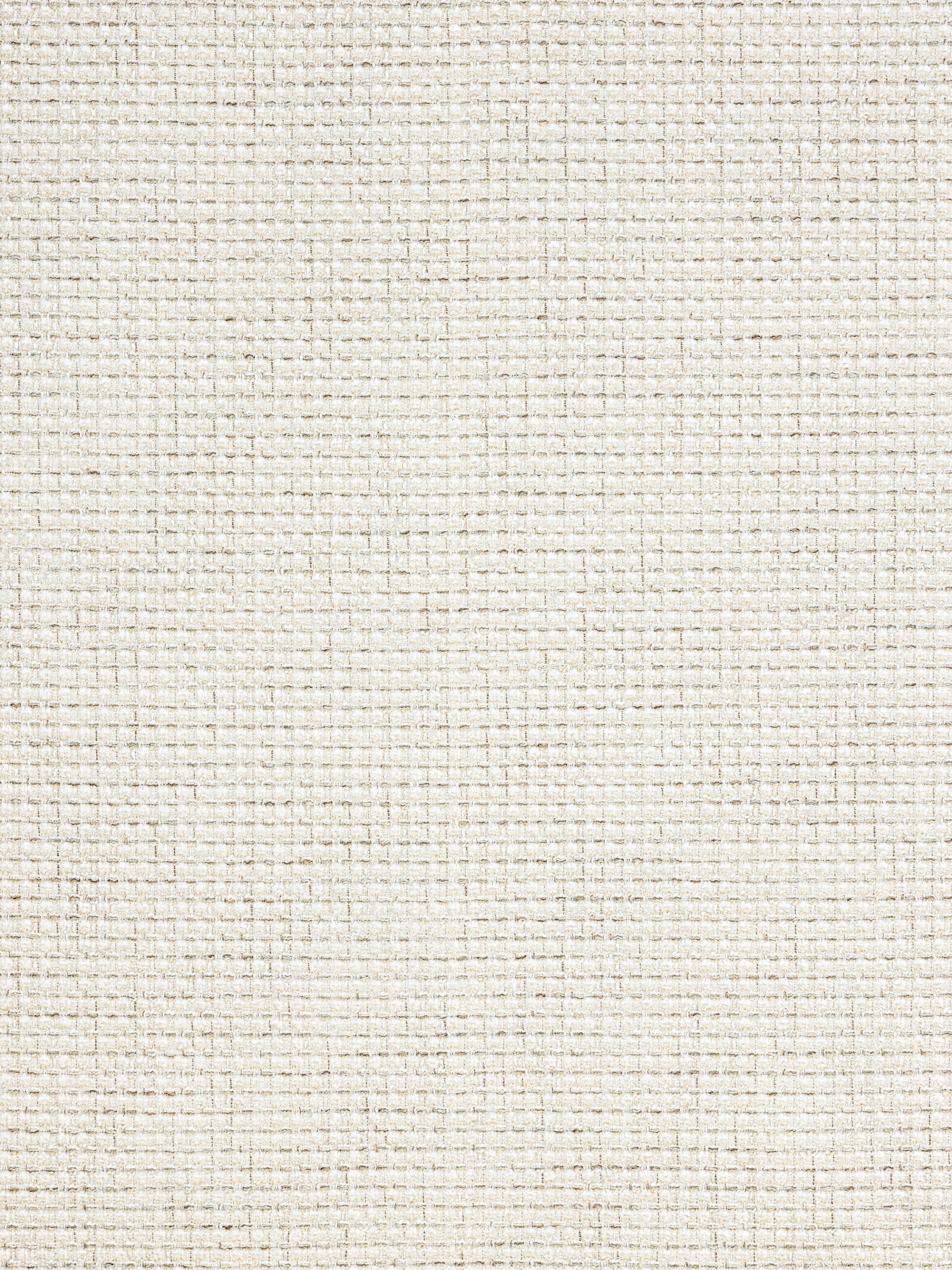 Beige linen-textured fabric with a tight weave; natural, neutral color ideal for upholstery or home decor projects.