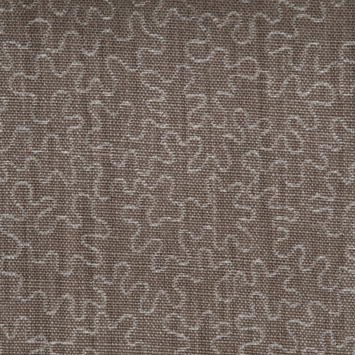 SCALAMANDRE OUTLET  FABRIC SQUIGGLE  FABRIC TAUPE   - HN 000142003