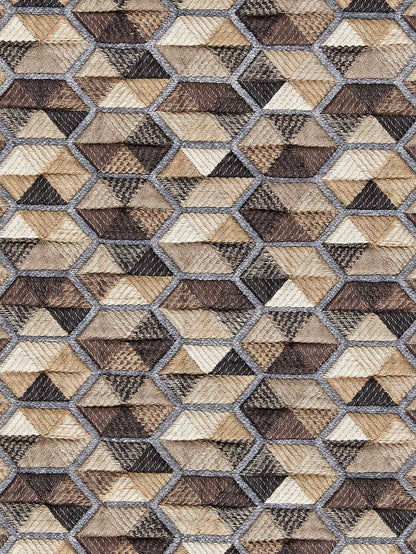 SCALAMANDRE  CAROUSEL FABRIC TAUPE   - HN 000142006 NEW SKU # HN420060001