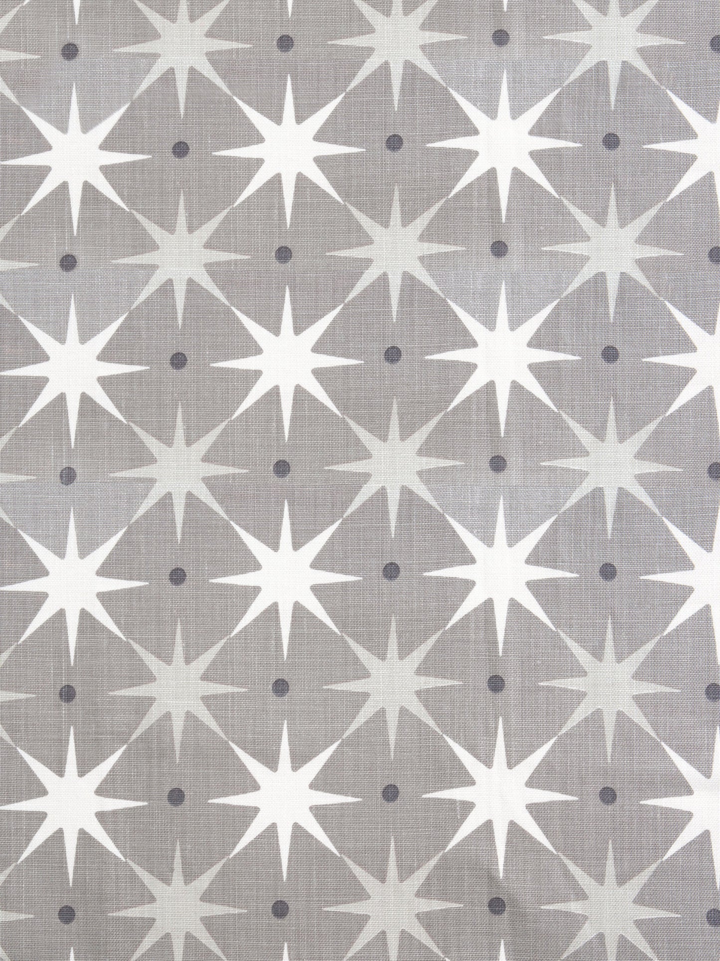 SCALAMANDRE  STAR POWER FABRIC GREY   - HN 000142023