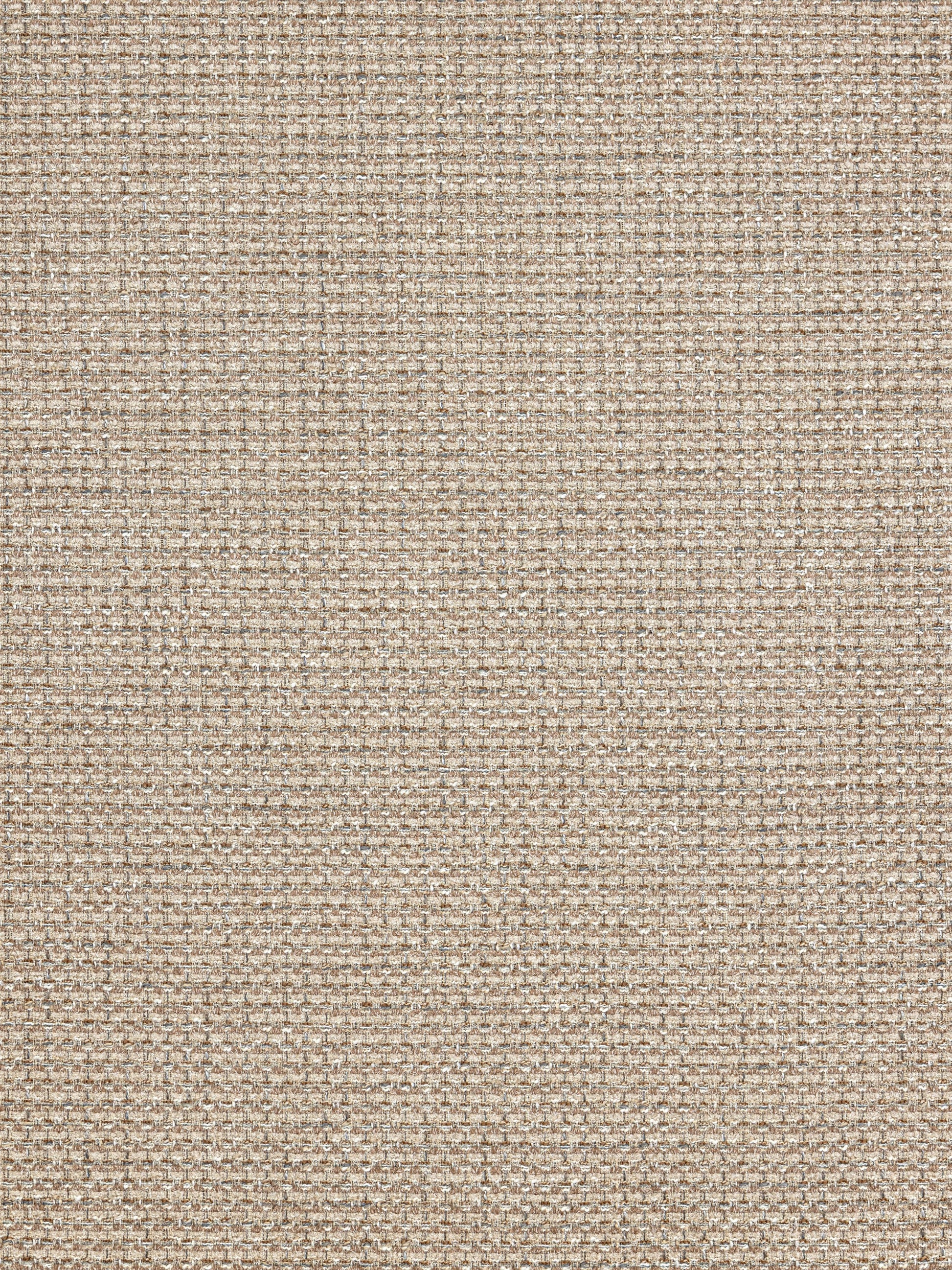 Beige woven fabric close-up with natural textured grid weave.