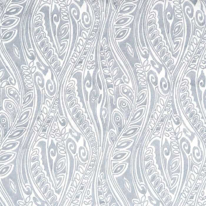 SCALAMANDRE OUTLET  FABRIC FANFARE  FABRIC LIGHT GREY   - HN 000242009 NEW SKU # HN420090002