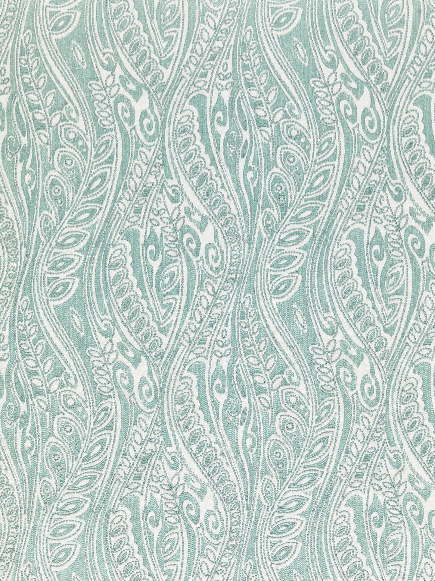 SCALAMANDRE OUTLET  FABRIC FANFARE  FABRIC AQUA   - HN 000342009 NEW SKU # HN420090003