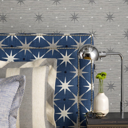 SCALAMANDRE  STAR POWER FABRIC NAVY   - HN 000442023 NEW SKU # HN420230004