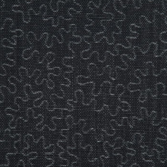 SCALAMANDRE OUTLET  FABRIC SQUIGGLE  FABRIC CHARCOAL   - HN 000542003 NEW SKU # HN420030005