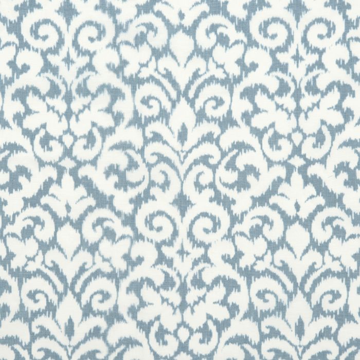 SCALAMANDRE OUTLET  FABRIC SWIRL  FABRIC BLUE   - HN 000742001