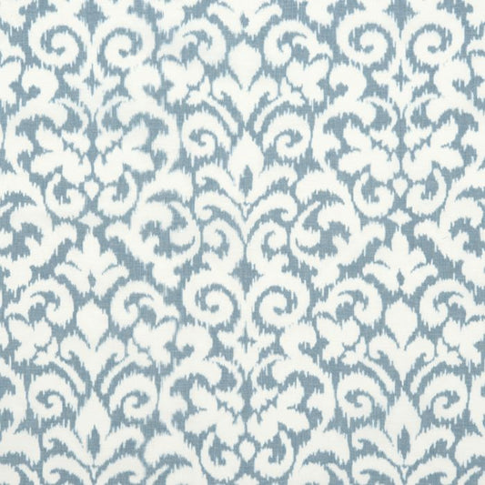 SCALAMANDRE OUTLET  FABRIC SWIRL  FABRIC BLUE   - HN 000742001