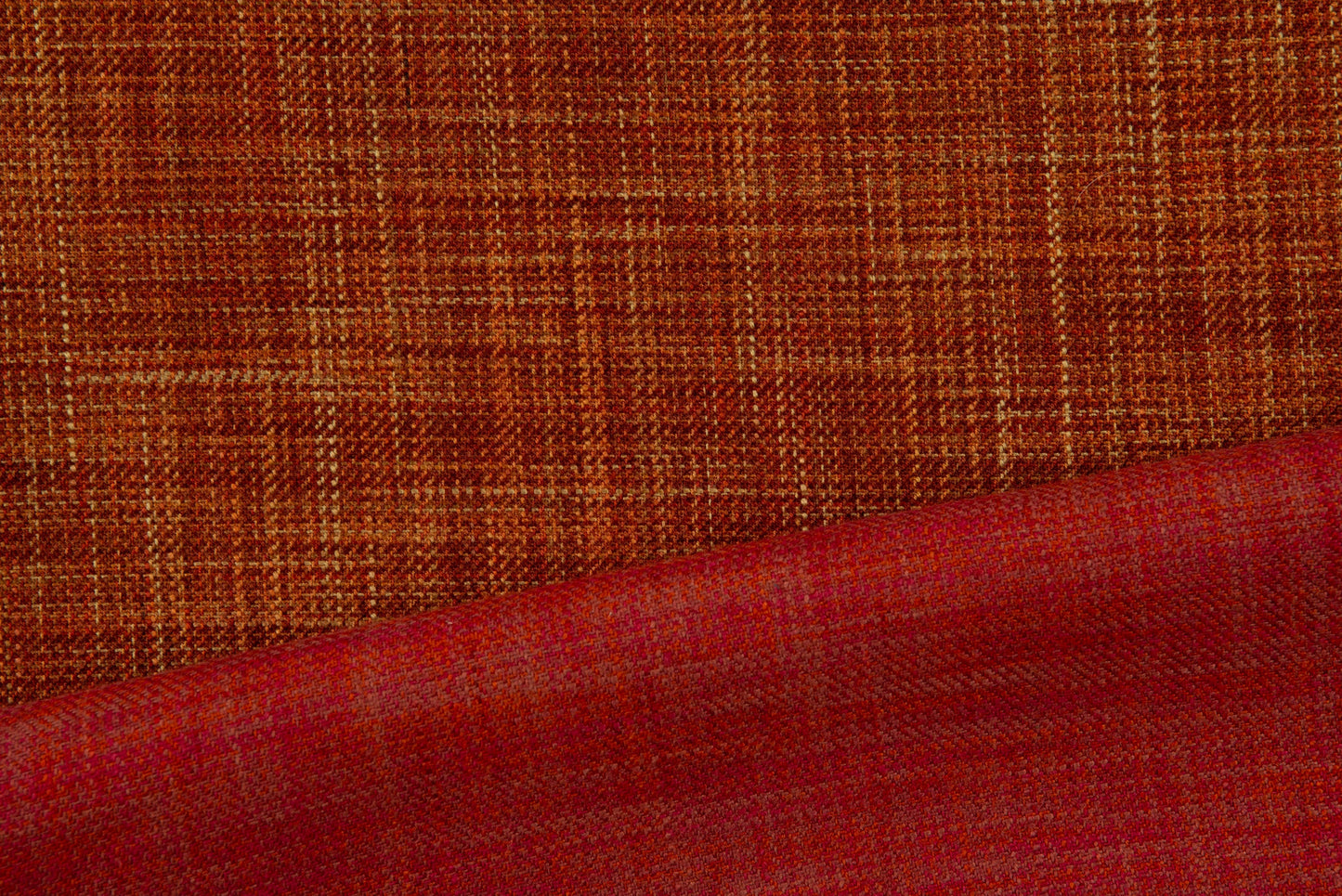 SCALAMANDRE OUTLET  FABRIC FLIP  FABRIC SPICE, RED   - HN 000742028 NEW SKU # HN420280007