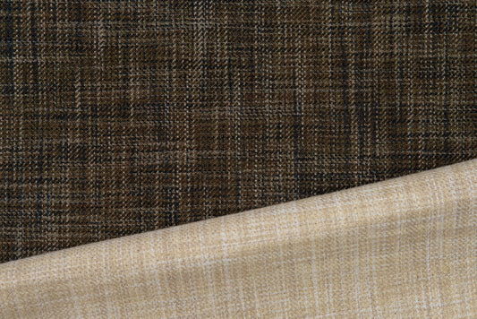 SCALAMANDRE OUTLET  FABRIC FLIP  FABRIC TOBACCO, BEIGE   - HN 000842028 NEW SKU # HN420280008