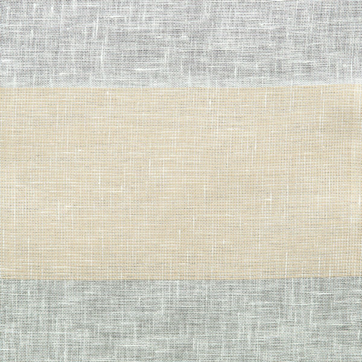 SCALAMANDRE OUTLET  FABRIC RIVA LINEN SHEER  FABRIC BEIGE, WHITE   - HN 000AW0831