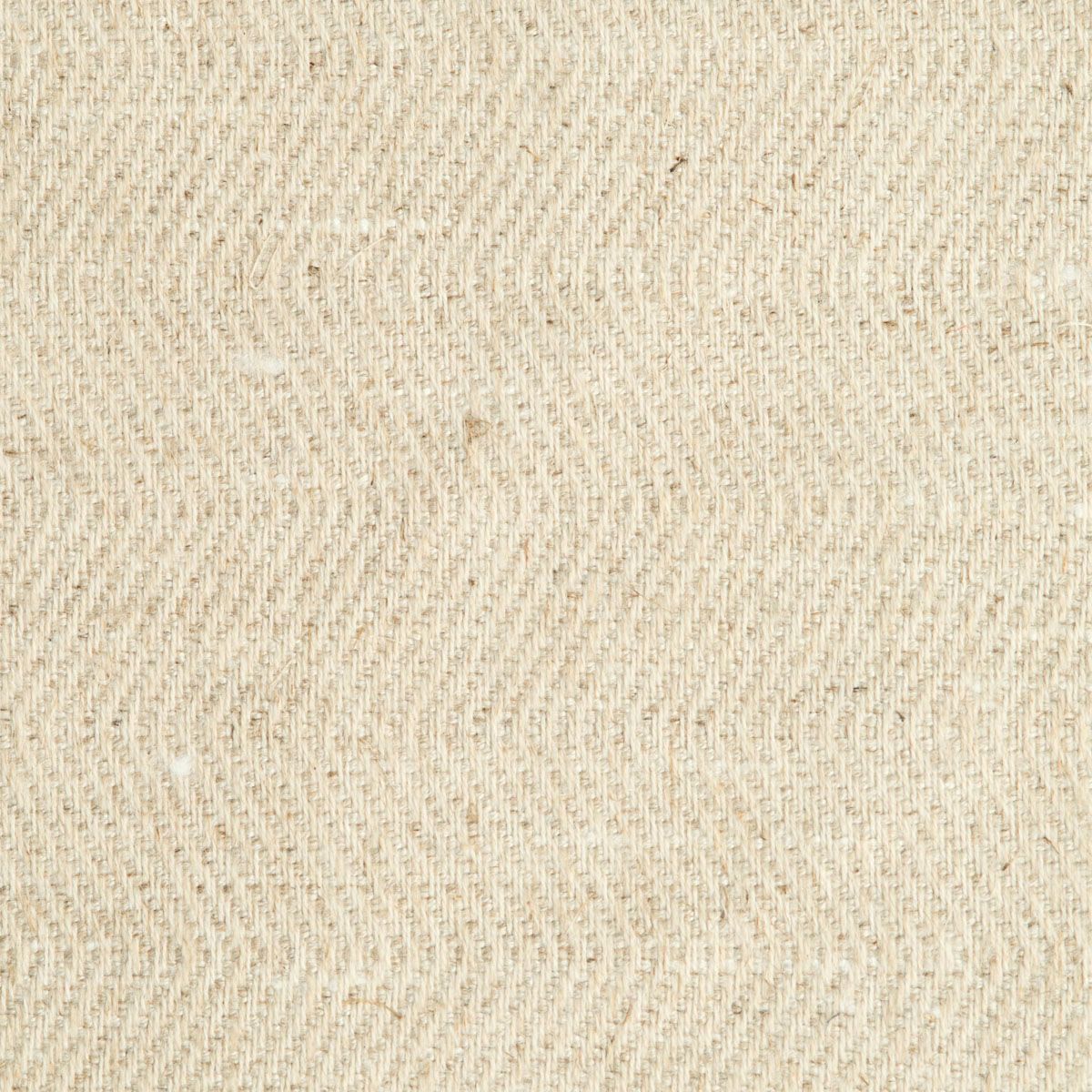 Beige herringbone woven fabric texture, close-up swatch, neutral casual textile.