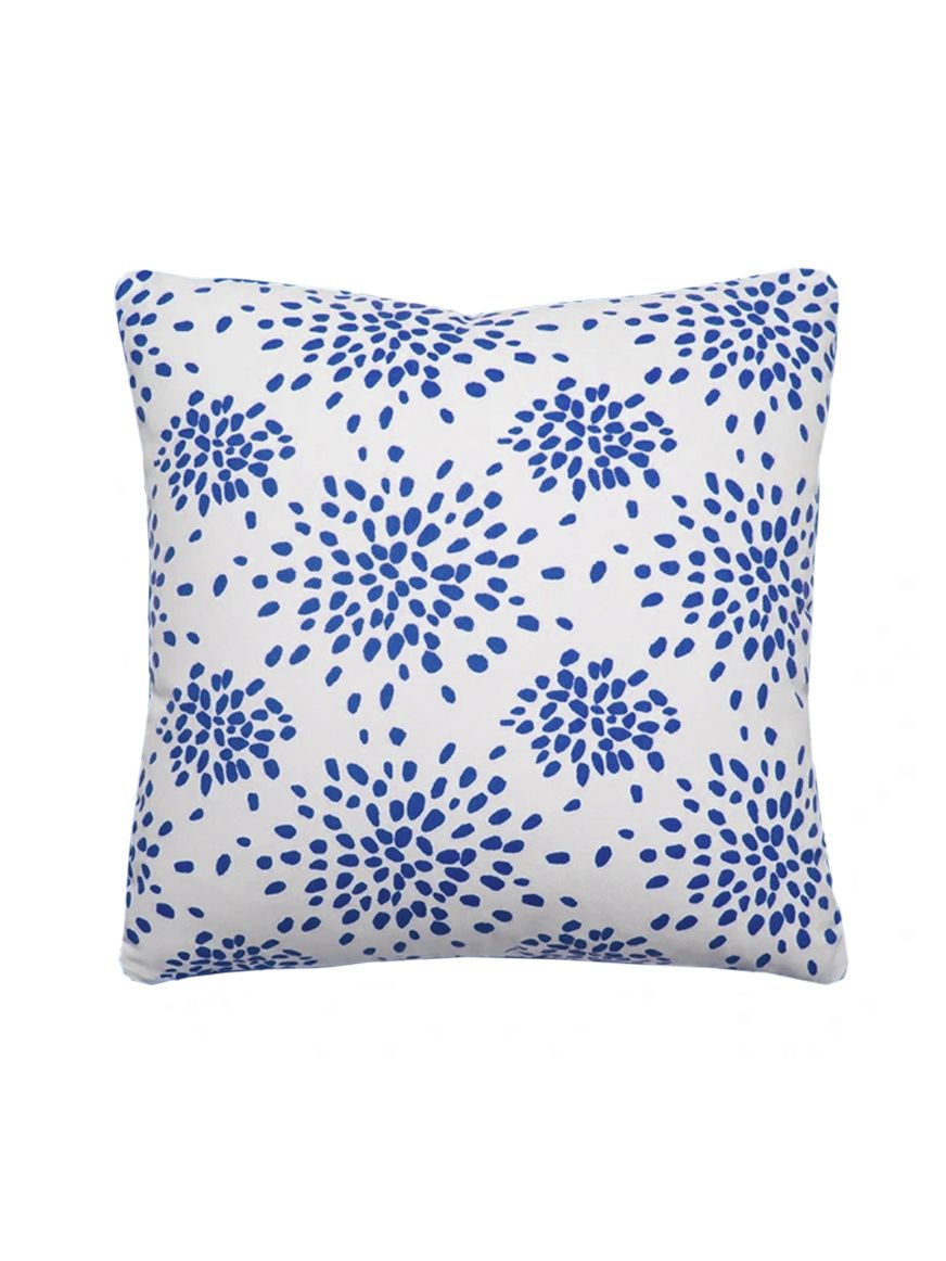 SCALAMANDRE PILLOWS   DOTS / CIRCLES SQUARE    - HN 000BFIRWKPILL NEW SKU # HNFIRWKPILL000B