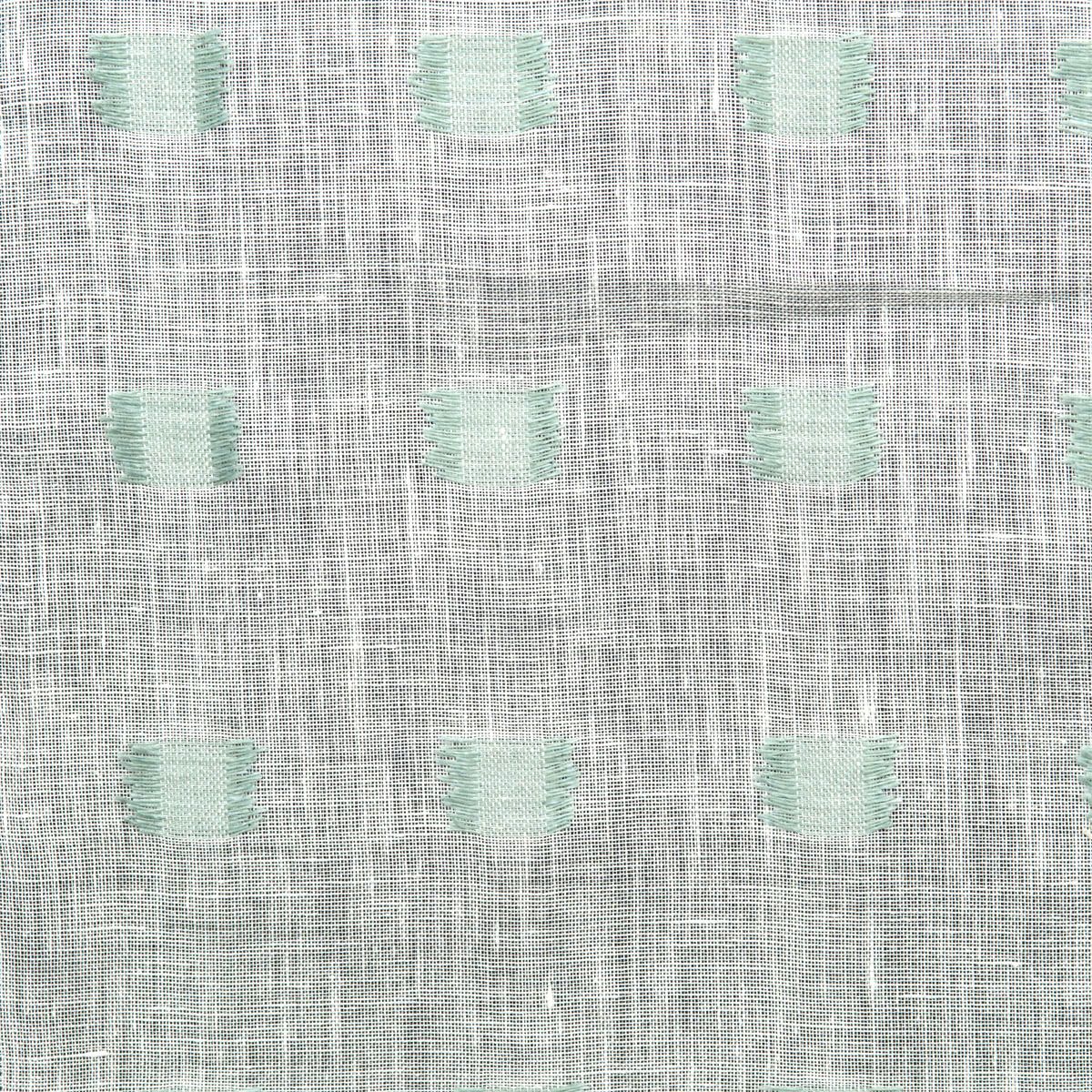SCALAMANDRE OUTLET  FABRIC LISSOM LINEN SHEER  FABRIC OFF-WHITE , BLUE   - HN 000BW0672 NEW SKU # HNW0672000B