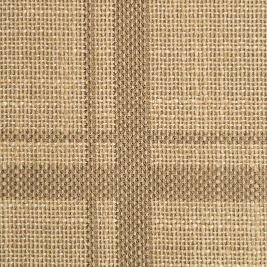 SCALAMANDRE OUTLET  FABRIC FAIR AND SQUARE  FABRIC CHESTNUT   - HN 000CW1009 NEW SKU # HNW1009000C