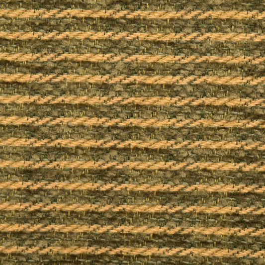 SCALAMANDRE OUTLET  FABRIC ESSEX CHENILLE  FABRIC GREEN, TAN   - HN 000GW0883