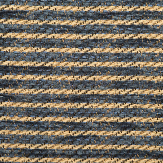 SCALAMANDRE OUTLET  FABRIC ESSEX CHENILLE  FABRIC NAVY, TAN   - HN 000NW0883 NEW SKU # HNW0883000N