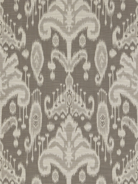 SCALAMANDRE OUTLET  FABRIC MONROE IKAT TEXTURE  FABRIC TAUPE   - HN 000TW0995 NEW SKU # HNW0995000T