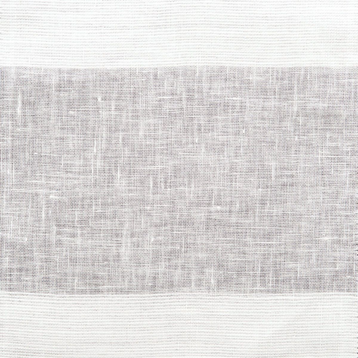 SCALAMANDRE OUTLET  FABRIC RIVA LINEN SHEER  FABRIC WHITE   - HN 000WW0831 NEW SKU # HNW0831000W