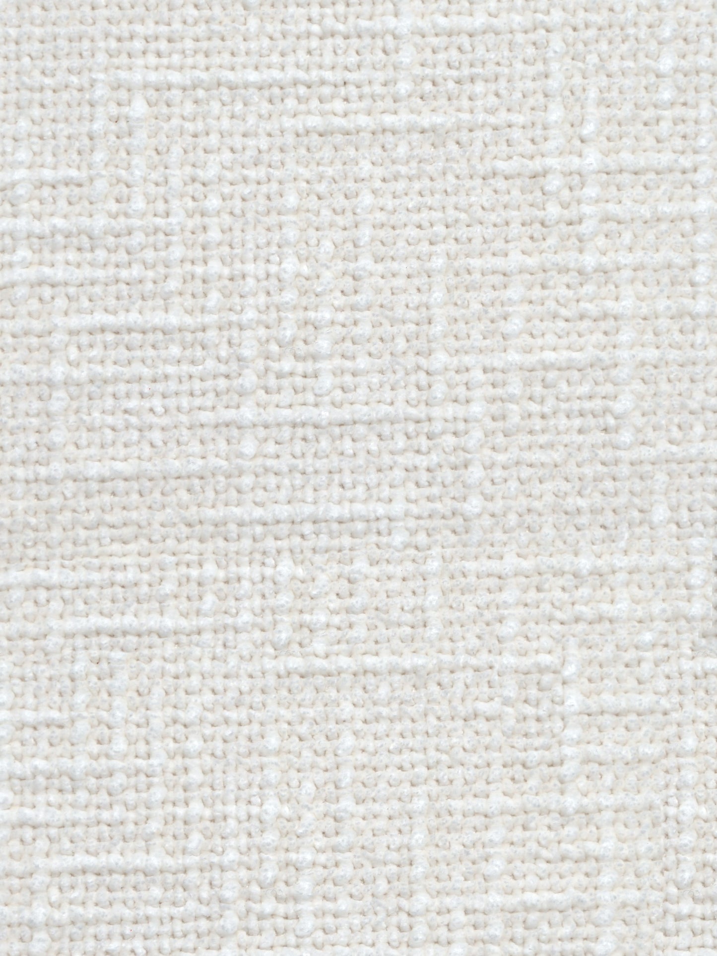 SCALAMANDRE OUTLET  FABRIC RIVOLI CHENILLE  FABRIC WHITE   - HN 000WW0837