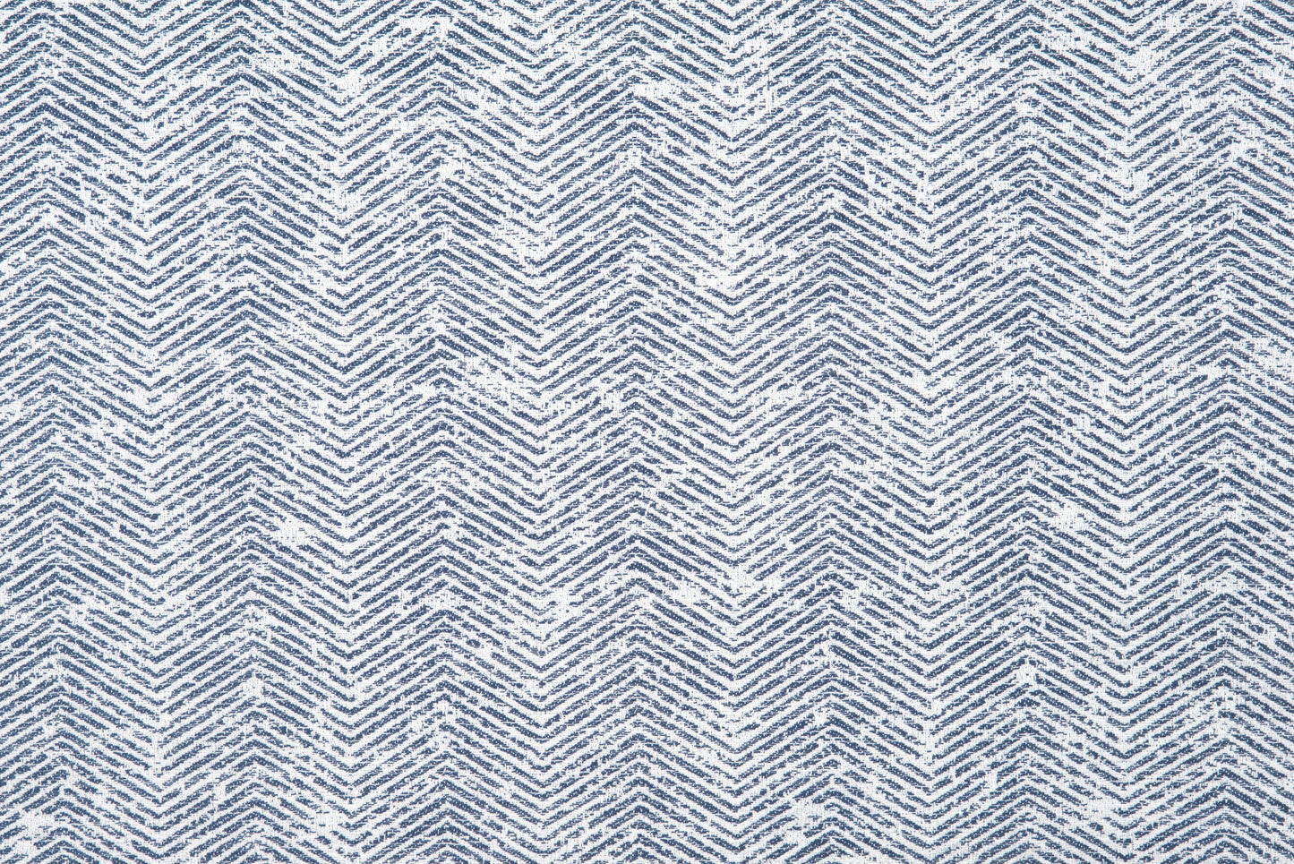 Blue navy and light gray chevron herringbone fabric texture; woven textile for upholstery or apparel.