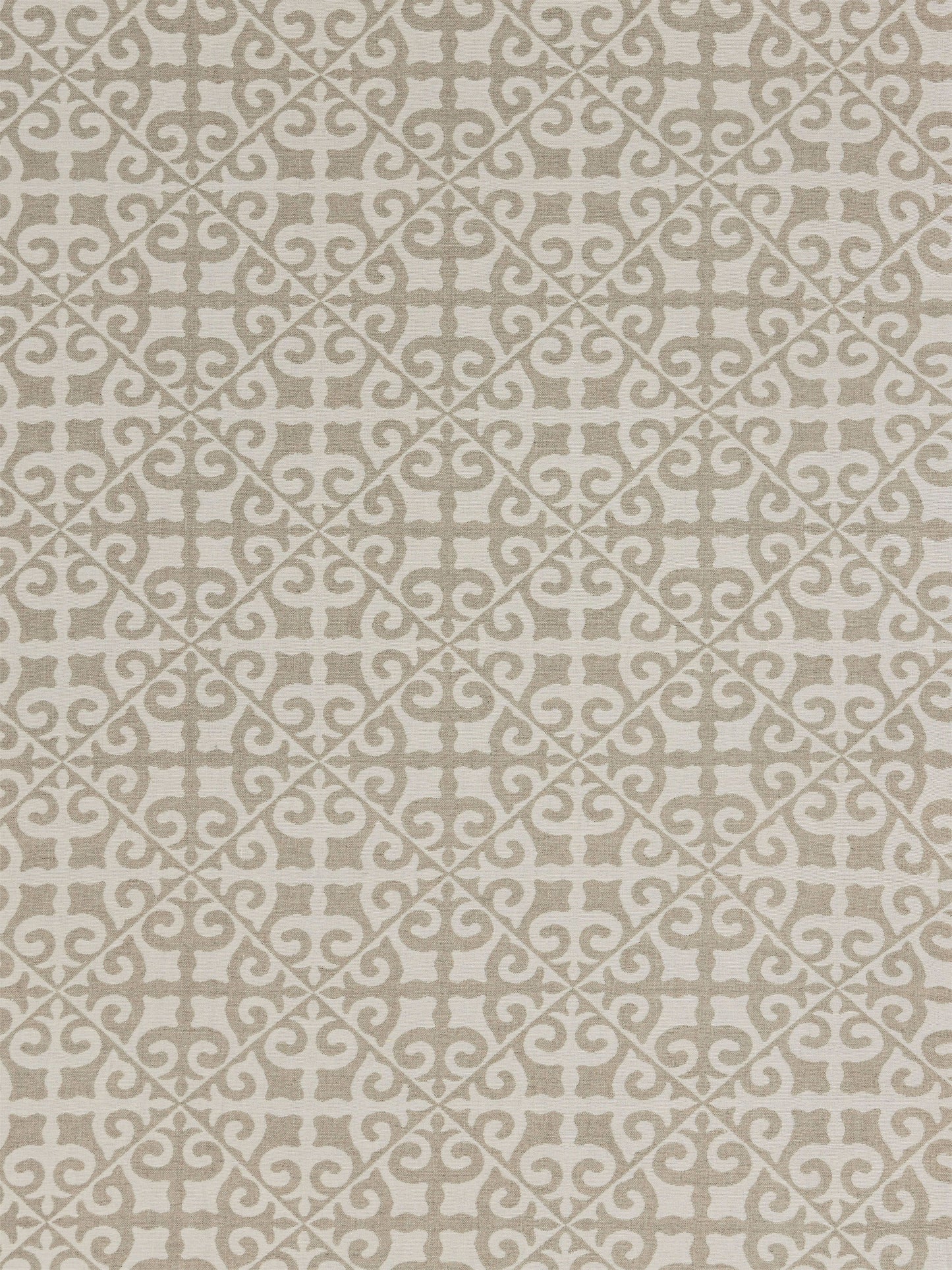 SCALAMANDRE OUTLET  FABRIC ATLAS  FABRIC NATURAL   - HN 00AAW1023