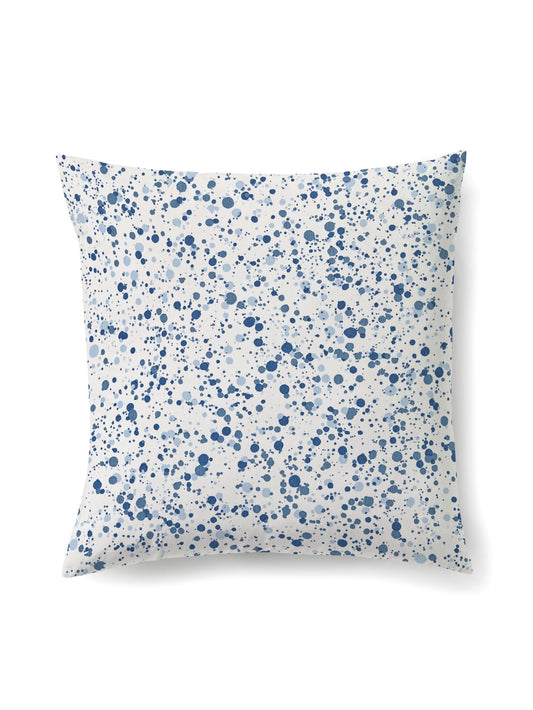 SCALAMANDRE PILLOWS   ABSTRACT 
DOTS / CIRCLES 
GRAPHIC SQUARE    - HN 00BKSPATPILL