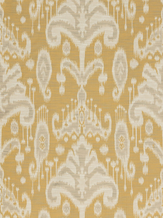 SCALAMANDRE OUTLET  FABRIC MONROE IKAT TEXTURE  FABRIC STRAW   - HN 00KAW0995 NEW SKU # HNW099500KA