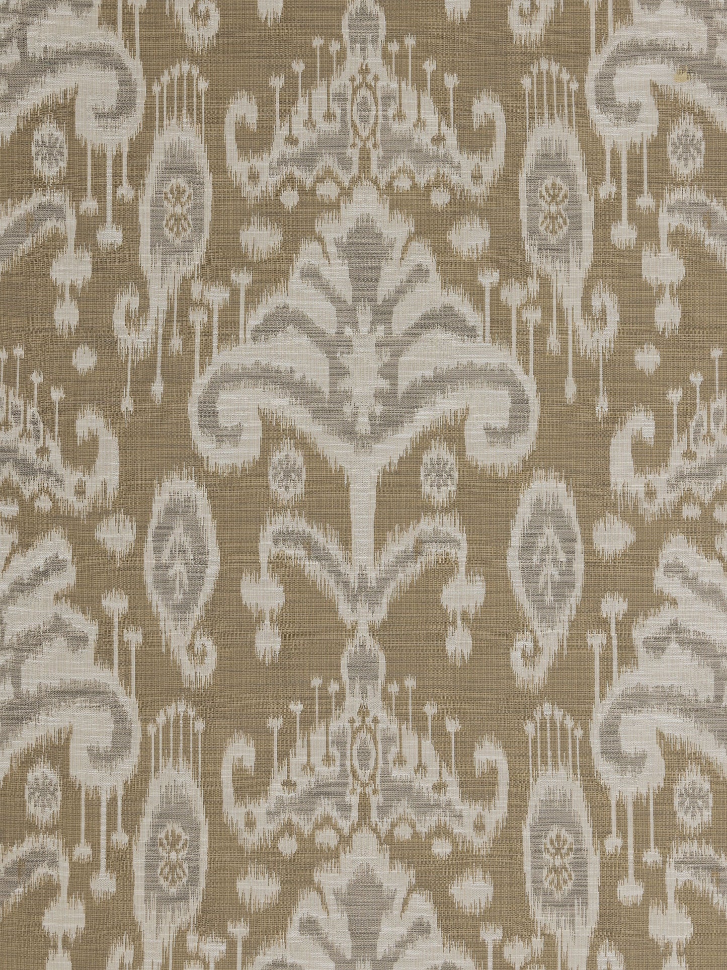 SCALAMANDRE OUTLET  FABRIC MONROE IKAT TEXTURE  FABRIC TAN, BEIGE   - HN 00KBW0995