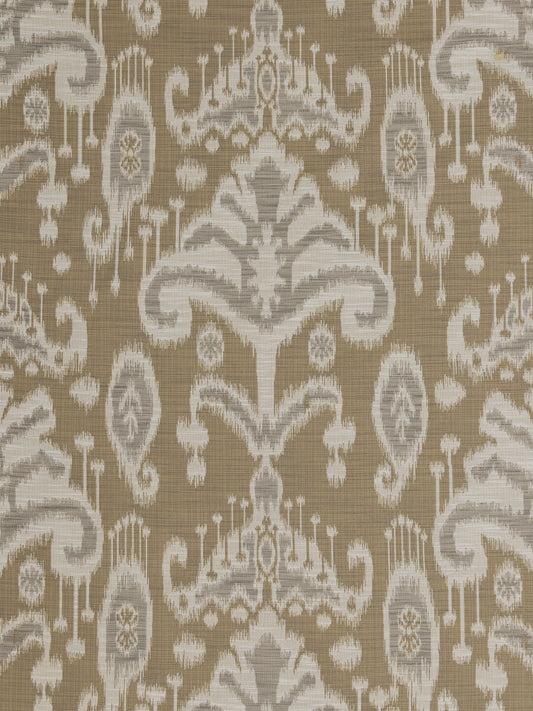 SCALAMANDRE OUTLET  FABRIC MONROE IKAT TEXTURE  FABRIC TAN, BEIGE   - HN 00KBW0995