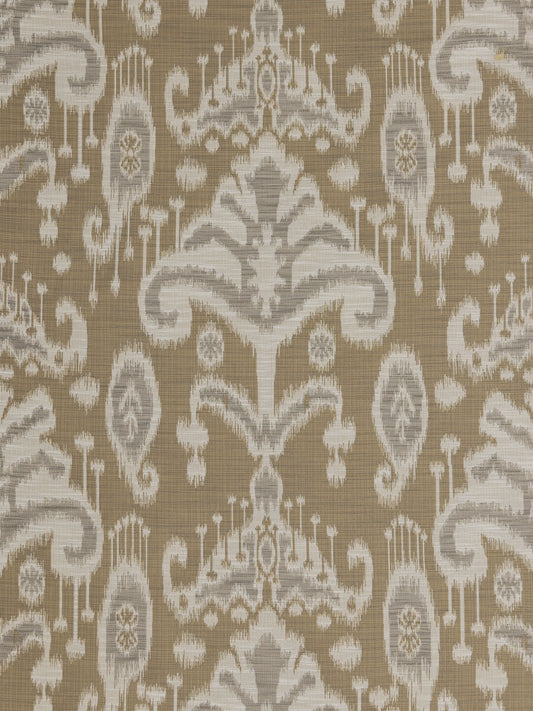 SCALAMANDRE OUTLET  FABRIC MONROE IKAT TEXTURE  FABRIC TAN, BEIGE   - HN 00KBW0995 NEW SKU # HNW099500KB