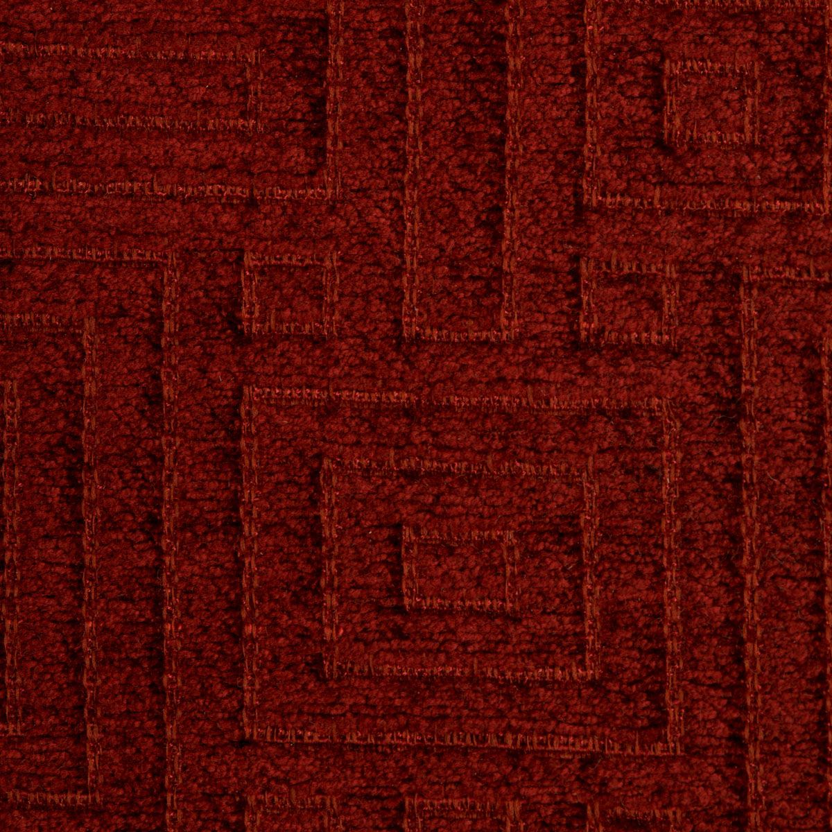 SCALAMANDRE OUTLET  FABRIC CONNELLY CHENILLE  FABRIC DEEP RED   - HN 00RGW0975