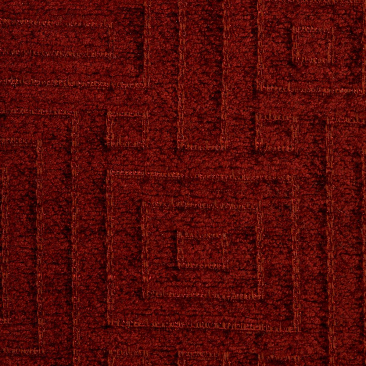 SCALAMANDRE OUTLET  FABRIC CONNELLY CHENILLE  FABRIC DEEP RED   - HN 00RGW0975 NEW SKU # HNW097500RG