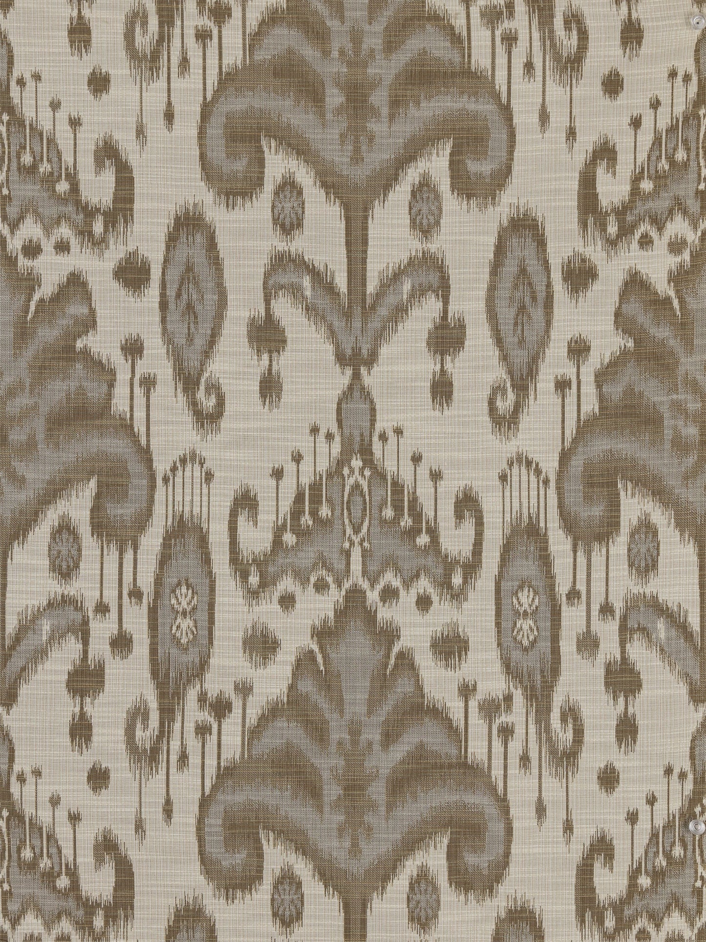 SCALAMANDRE OUTLET  FABRIC MONROE IKAT TEXTURE  FABRIC GOLD, TAN   - HN 00YCW0995 NEW SKU # HNW099500YC