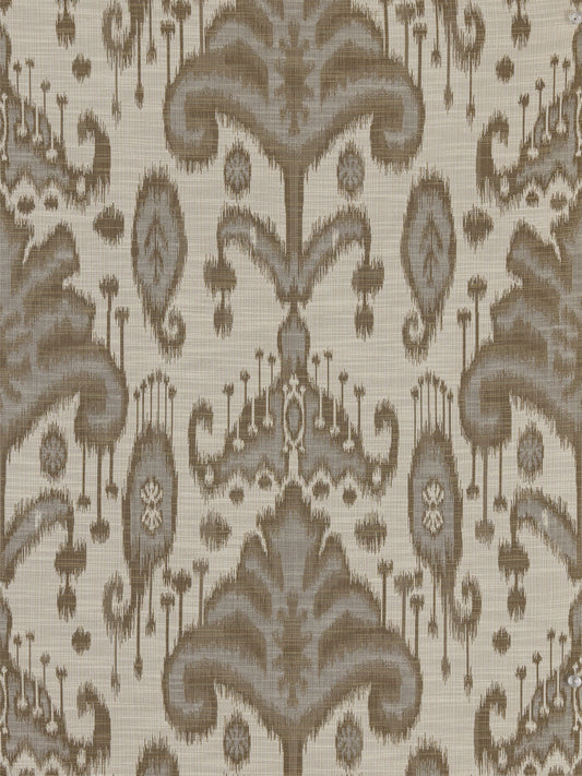 SCALAMANDRE OUTLET  FABRIC MONROE IKAT TEXTURE  FABRIC GOLD, TAN   - HN 00YCW0995 NEW SKU # HNW099500YC
