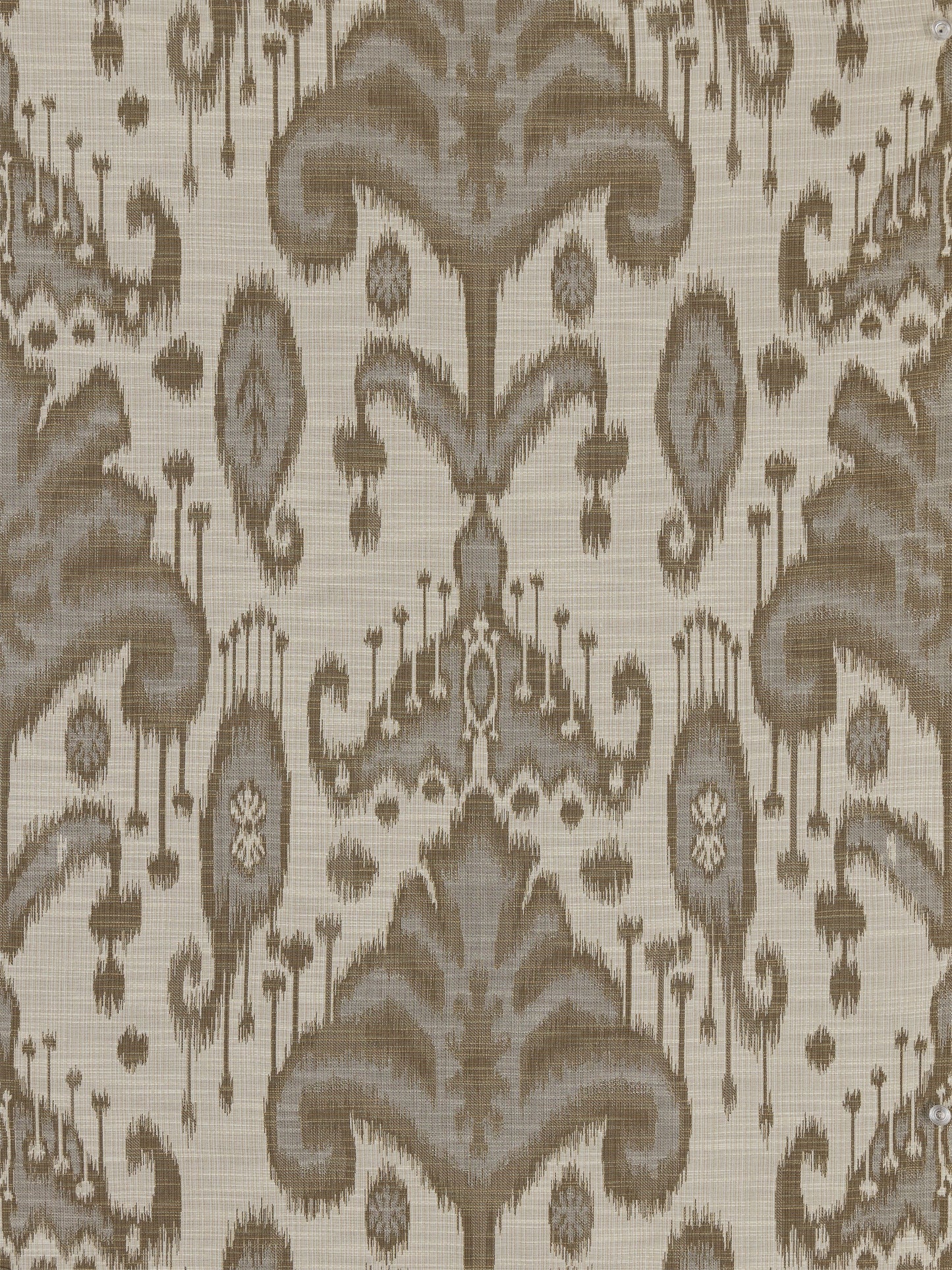 SCALAMANDRE OUTLET  FABRIC MONROE IKAT TEXTURE  FABRIC GOLD, TAN   - HN 00YCW0995