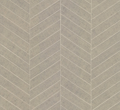 York Wallcoverings Traveler Atelier Herringbone Off White Wallpaper  Geometrics Whites and Off-Whites   - HO2109