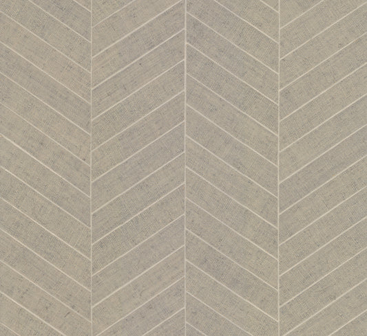York Wallcoverings Traveler Atelier Herringbone Off White Wallpaper  Geometrics Whites and Off-Whites   - HO2109