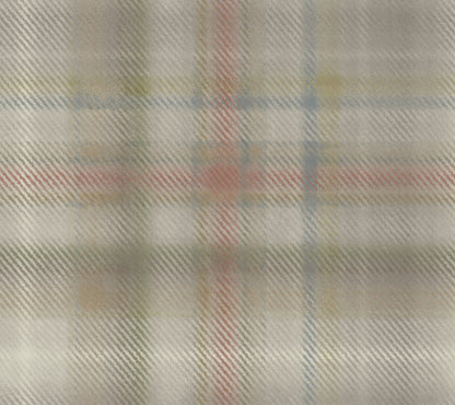 York Wallcoverings Traveler Sterling Plaid Neutral Wallpaper  Plaids and Checks Neutrals   - HO2156