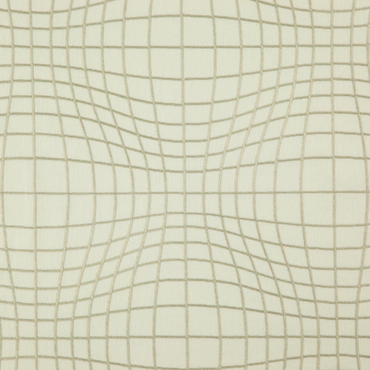 JF Fabrics HOLYFIELD 92 Fabric Transitional,Contemporary,Geometric Creme/Beige  Embroidery,Texture - 5970092 J7551