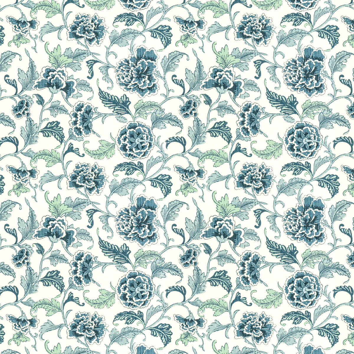 STOUT TEXTILES  MULTIPURPOSE,PRINT TRADITIONAL, FLORAL HARBOR,LAKE   - HOPE-1