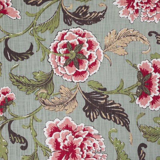 STOUT TEXTILES  MULTIPURPOSE,PRINT TRADITIONAL, FLORAL FERN,MOSS   - HOPE-2