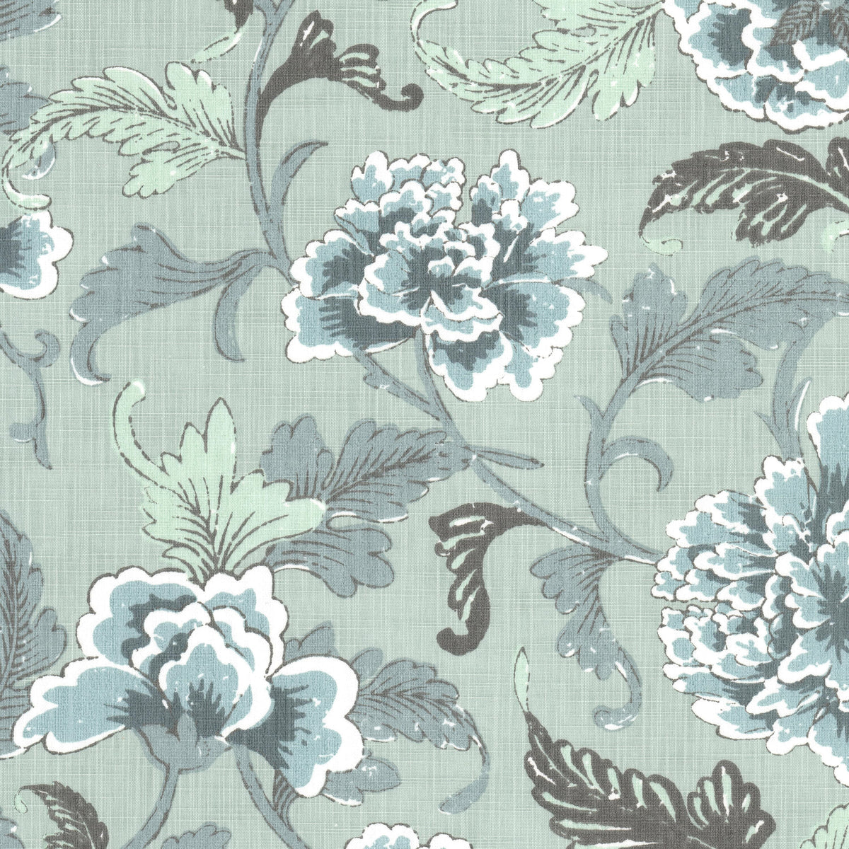 STOUT TEXTILES  MULTIPURPOSE,PRINT TRADITIONAL, FLORAL GLACIER   - HOPE-3