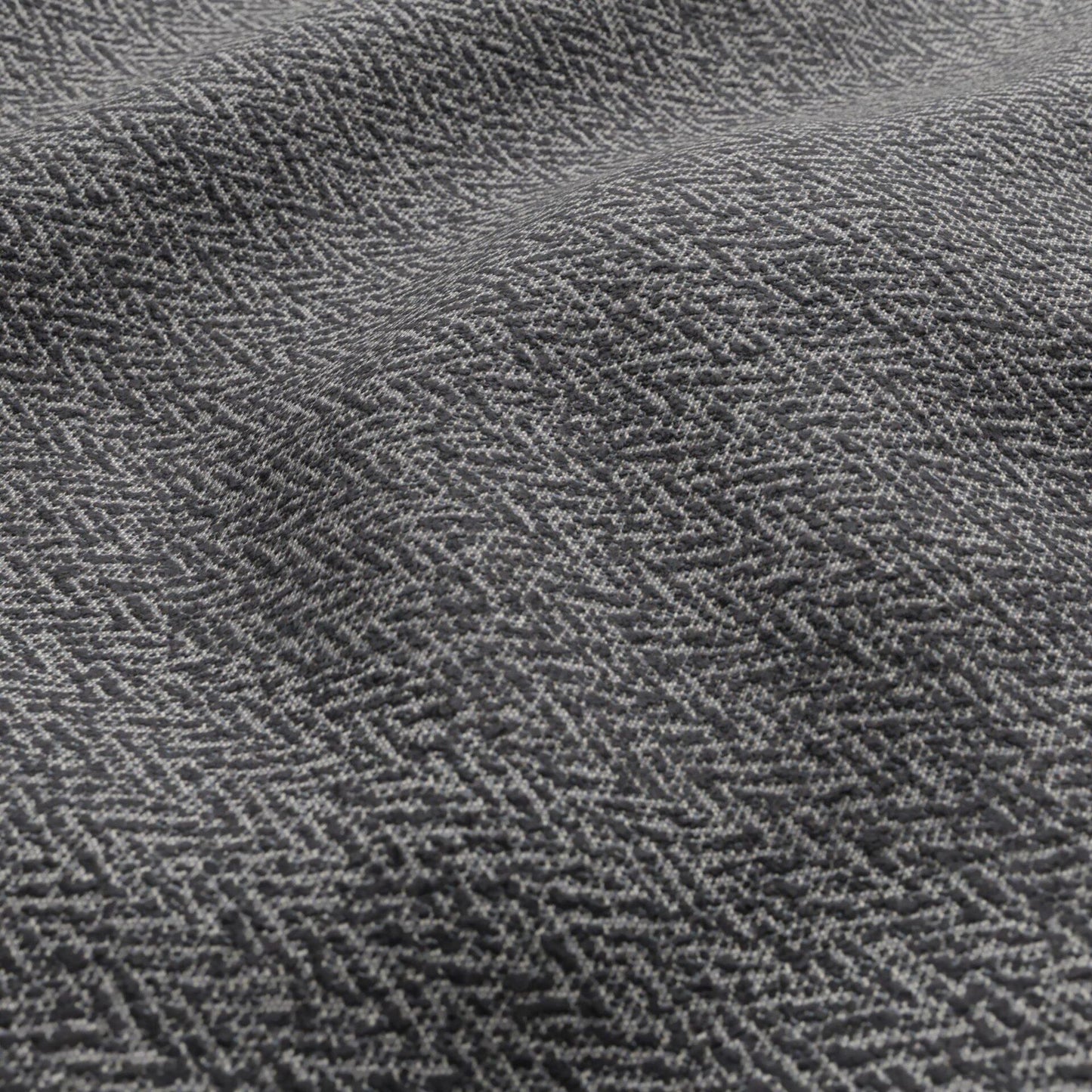 JF Fabrics FibreGuard Outdoor HORIZON 96 Fabric Geometric, Texture Charcoal, Grey  Outdoor, Boucle - 9845896 J9651