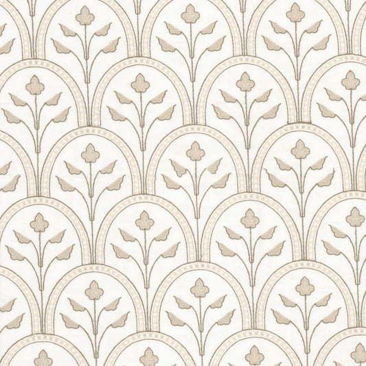 STOUT TEXTILES  MULTIPURPOSE,EMBROIDERIES TRANSITIONAL,, FRAME DESIGN BISCUIT   - HOUK-3