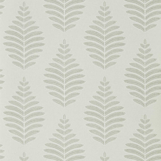 HARLEQUIN Lucielle Wallpaper Leaves , Trees Putty,Chalk  Rotary Wide Width Printed Wallpaper - HPUT111897