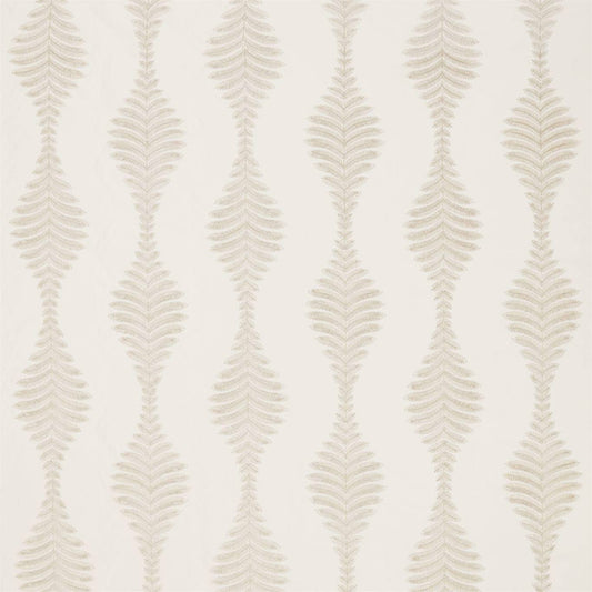HARLEQUIN Lucielle  Fabric Leaves , Trees Chalk,Linen   - HPUT132659