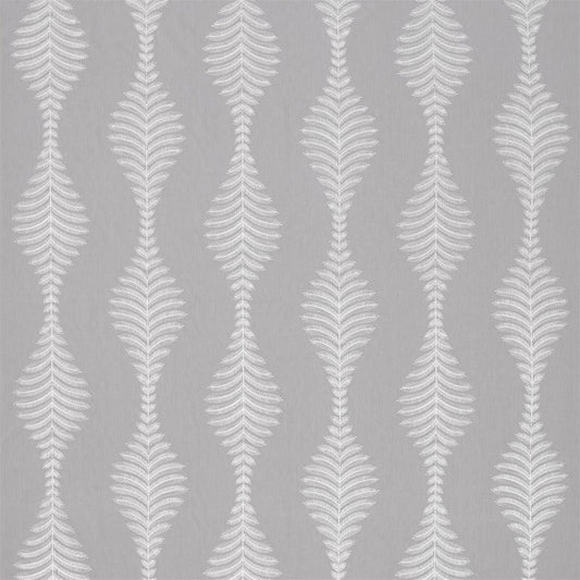 HARLEQUIN Lucielle  Fabric Leaves , Trees Pearl,French Grey   - HPUT132661